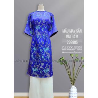 Áo Dài Cách Tân Gấm Cao Cấp CBG905